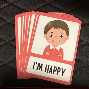 Emotions cards Boy​
